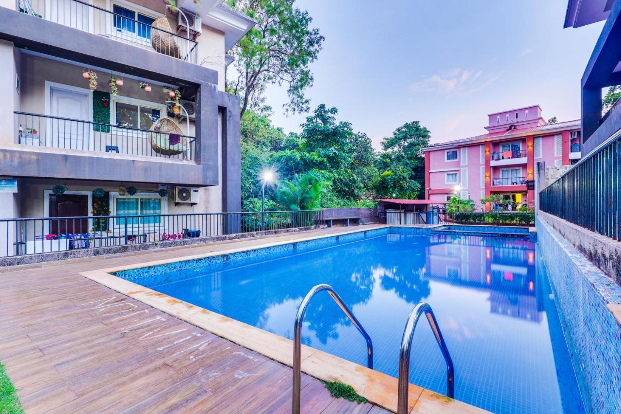 2Bhk Stunning Apartment With Pool Vagator Exterior foto