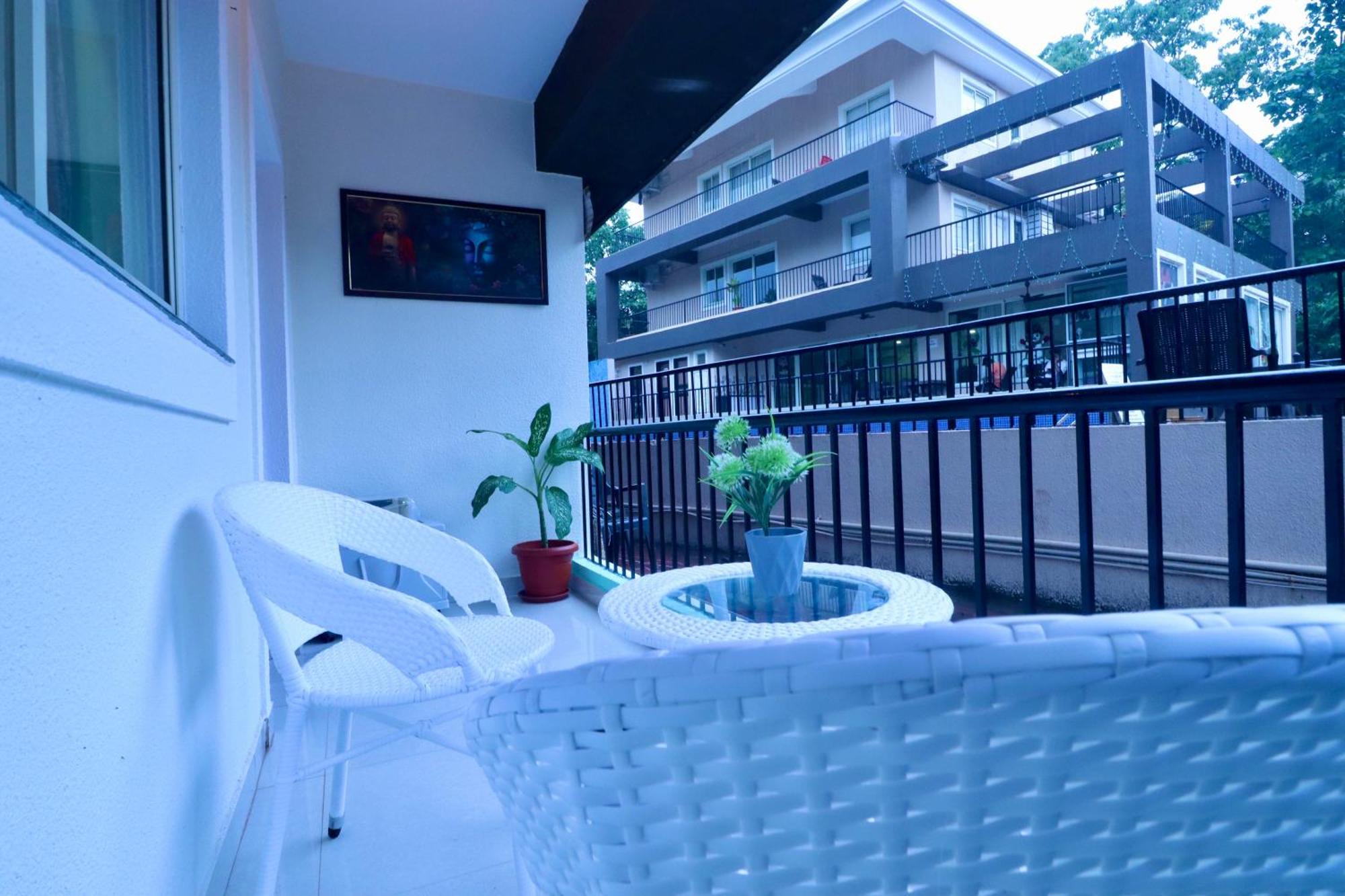 2Bhk Stunning Apartment With Pool Vagator Exterior foto