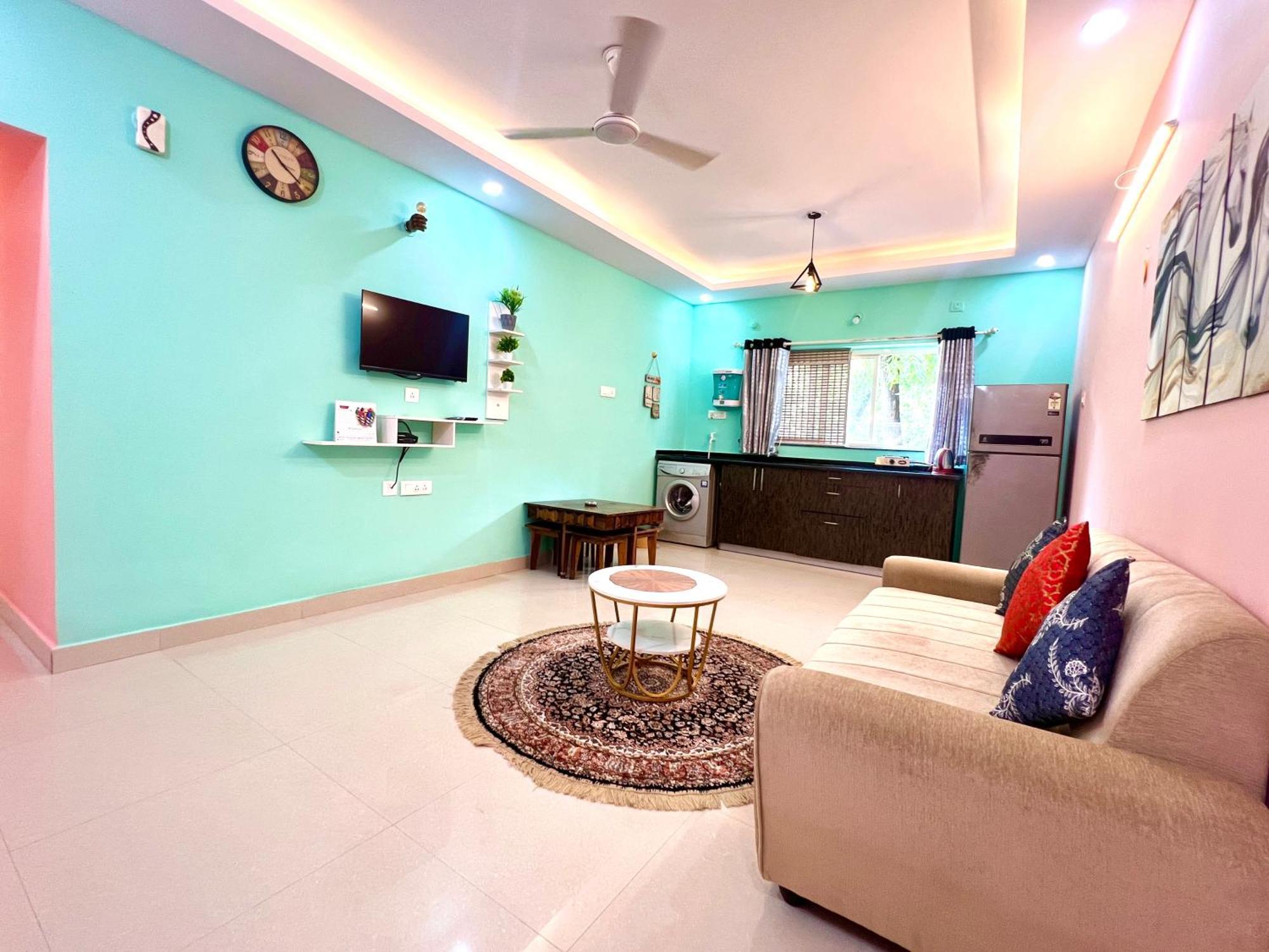 2Bhk Stunning Apartment With Pool Vagator Exterior foto