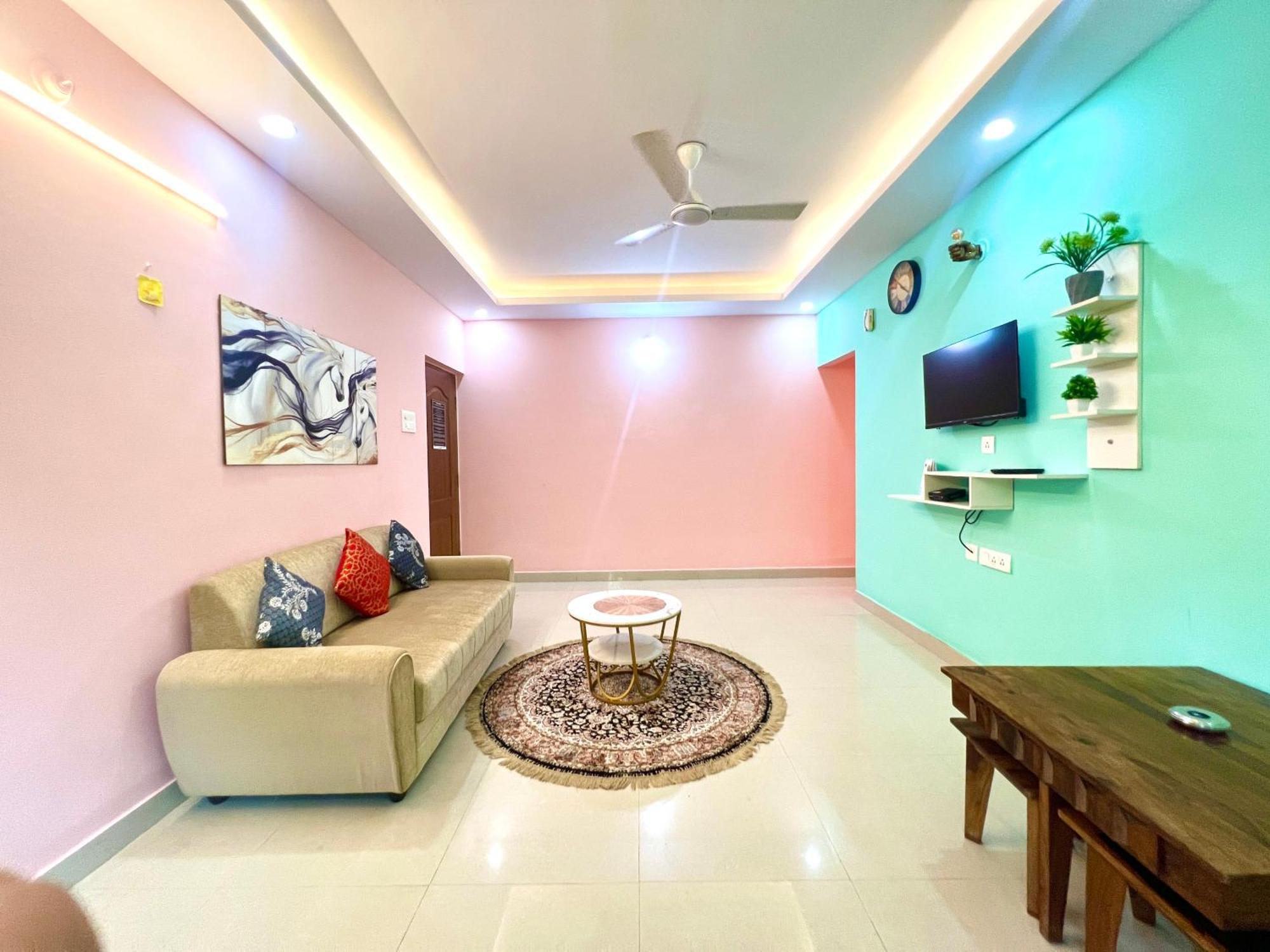 2Bhk Stunning Apartment With Pool Vagator Exterior foto
